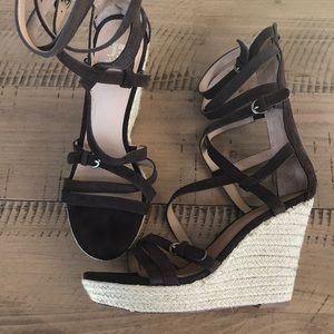 Joe’s Jeans Gladiator style wedge sandal- 9